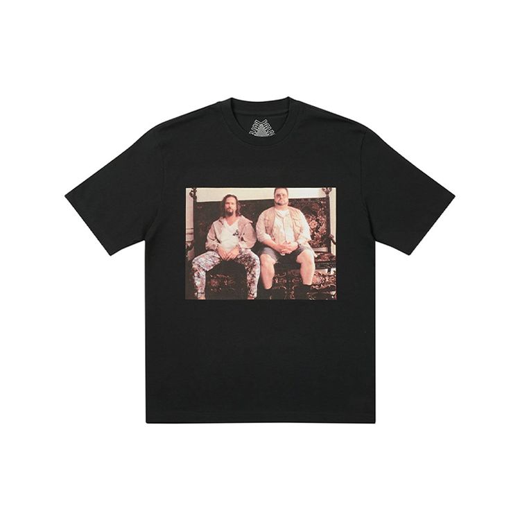 Футболка Palace Dude, черные топы унисекс P19TS016 M