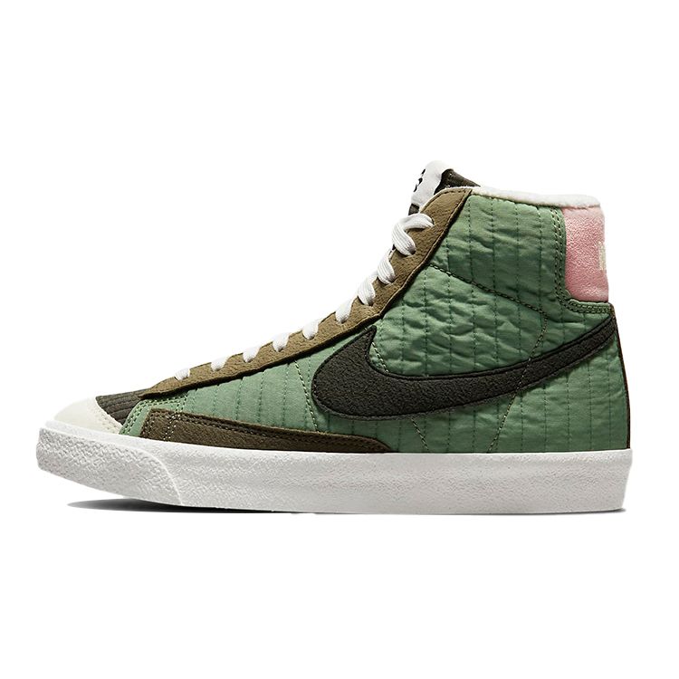 Кроссовки Nike Blazer Mid 77 GS Oil Green Sail Medium-Olive Sequoia DO5216-331 37.5