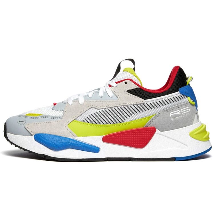 Кроссовки унисекс Puma RS-Z White Glacial Blue Yellow Energy-Yellow 381640-05 36