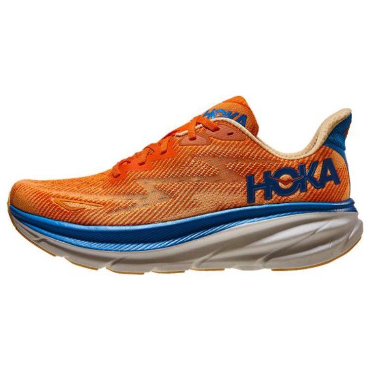 HOKA Clifton 9 2E Wide Vibrant Orange Impala Мужские кроссовки 1132210-VOIM 46