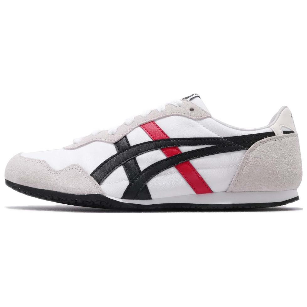 ONITSUKA TIGER Кроссовки Serrano белые черные красные унисекс 1183B400-102 42