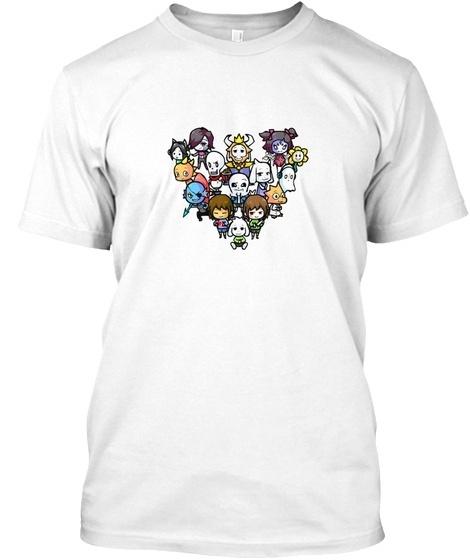 Стандартная футболка с персонажами Chibi Undertale S