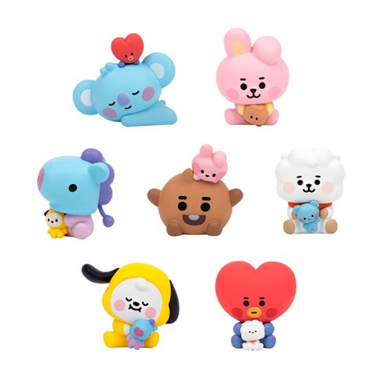 LINE FRIENDS BT21 BABY Мини-фигурка My Little Buddy (7 вариантов) #COOKY