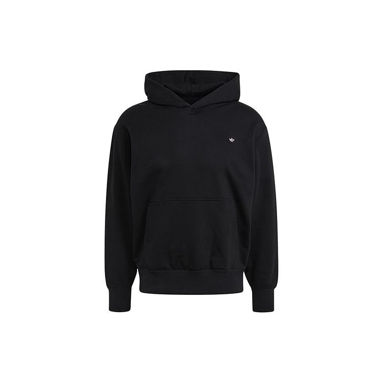 Мужская толстовка премиум-класса Adidas Originals с логотипом трилистника, черная GN3384 XXS