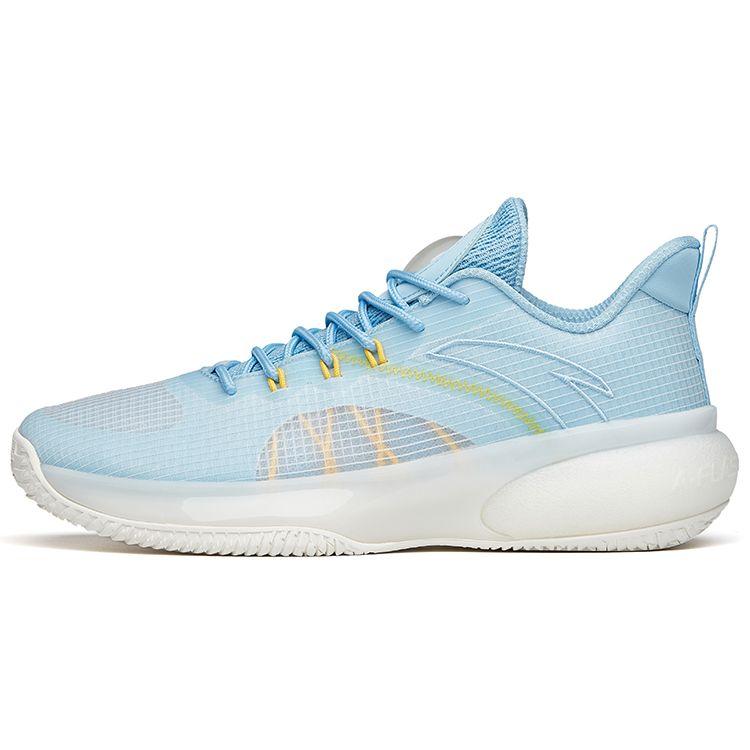 Anta Баскетбольные кроссовки Cement Nemesis Lightweight Bubble Series Low-Top, мужские кроссовки Waterfall-Blue 112121606S-9 40