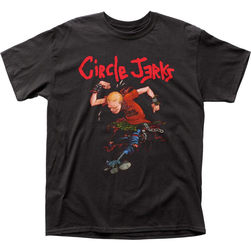 Футболка унисекс Circle Jerks Skank Man в стиле рок-н-ролл с музыкальной группой S