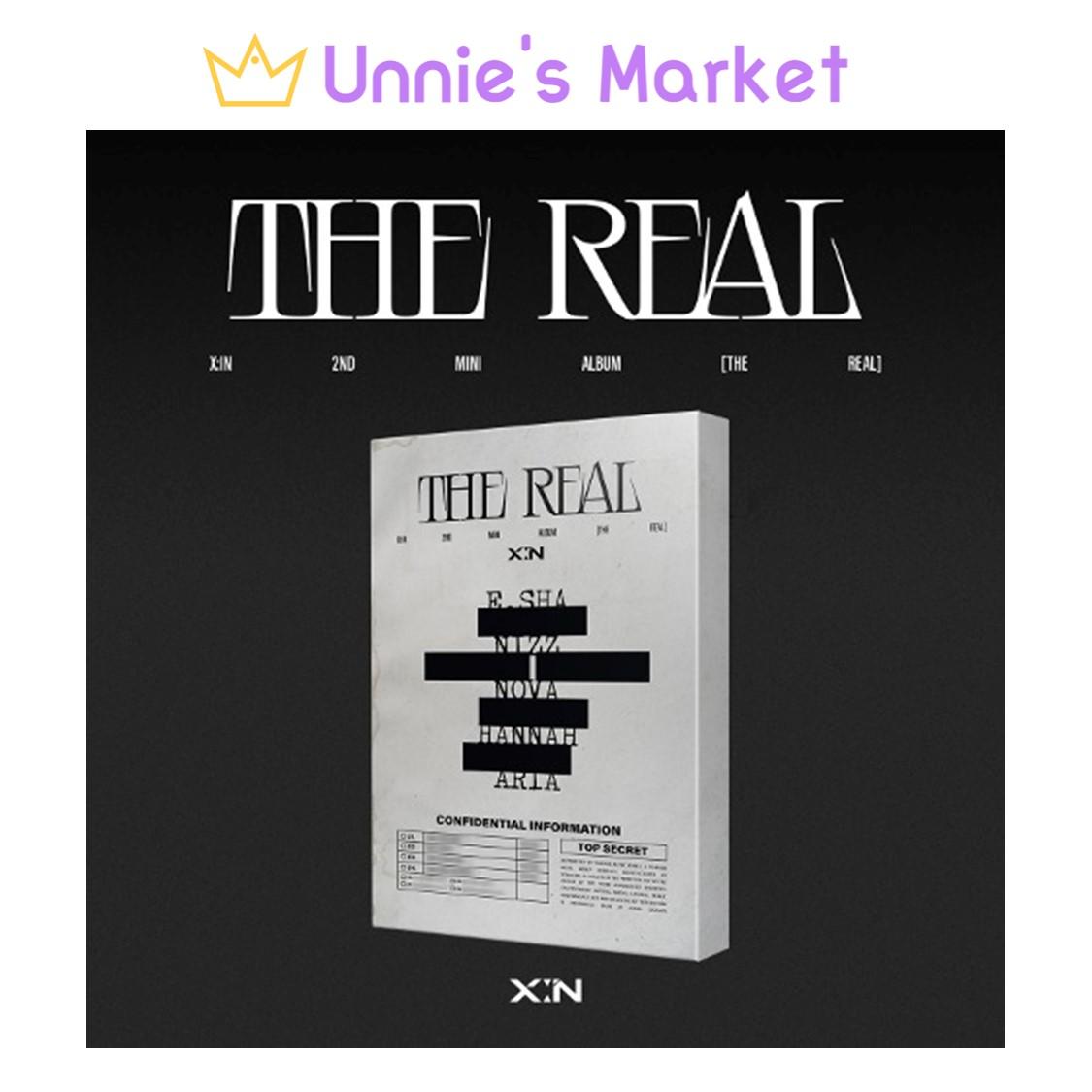 Музыкальные альбомы  Joom X:IN [THE REAL] 2-й мини-альбом + бесплатный подарок 1ea