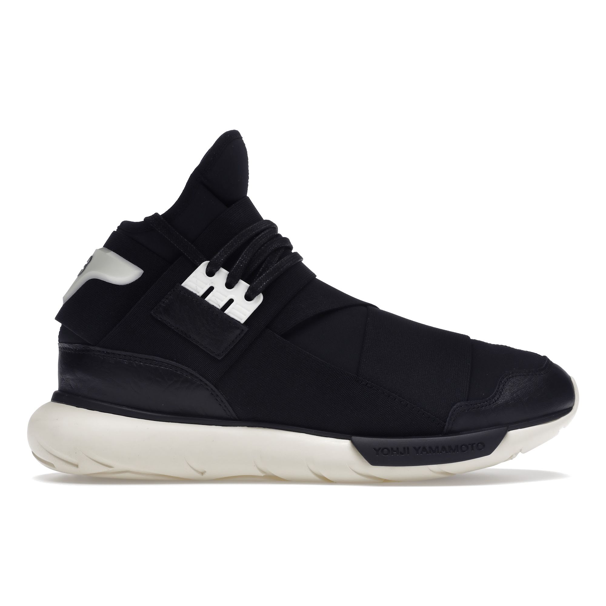 Кроссовки унисекс adidas Y-3 Qasa High Black White B35673 41⅓