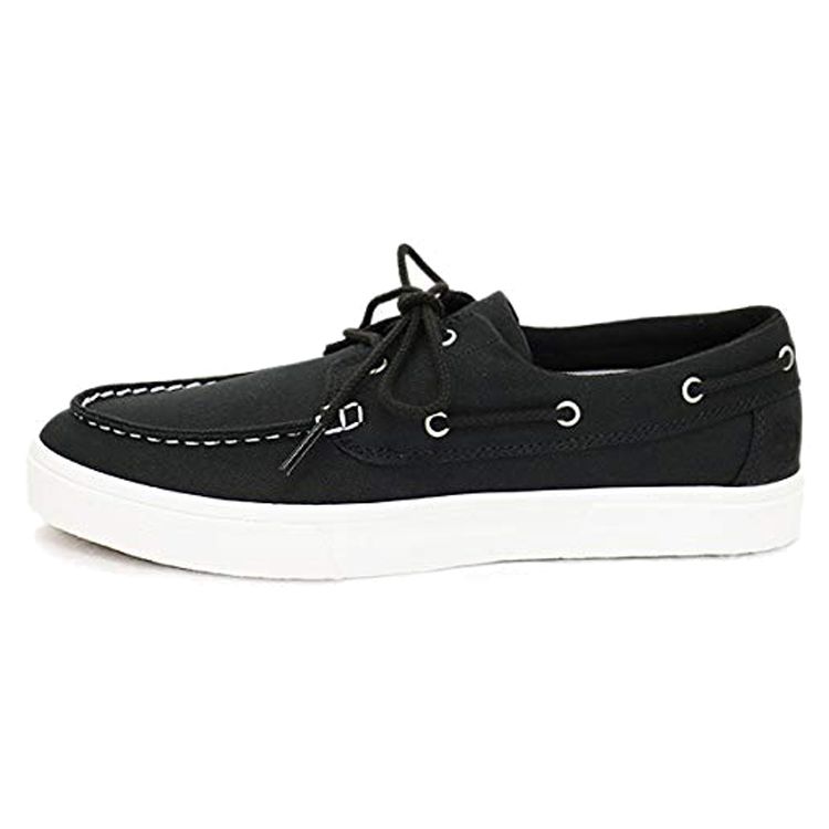Кроссовки Timberland Canvas Lace-Up Sailing Casual Shoes Lightweight Slip-Up Durable Breathable Low-Top Sneakers Men sneakers Black A42PH 43.5