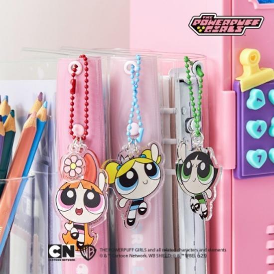 Акриловый брелок Ten by Ten Powerpuff Girls (Цветок/Пузырь/Лютик), популярная фраза в Корее Blossom