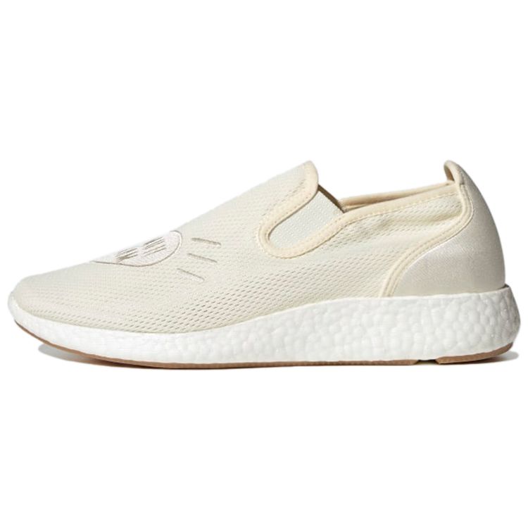 Белые кремовые мужские кроссовки без шнуровки adidas Human Made x Pure GX5203 42