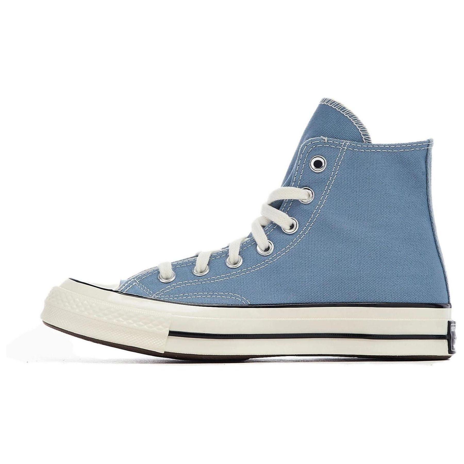 Converse Chuck 70 Vintage Canvas High Cocoon Синие кроссовки унисекс Egret Black A04584C 35
