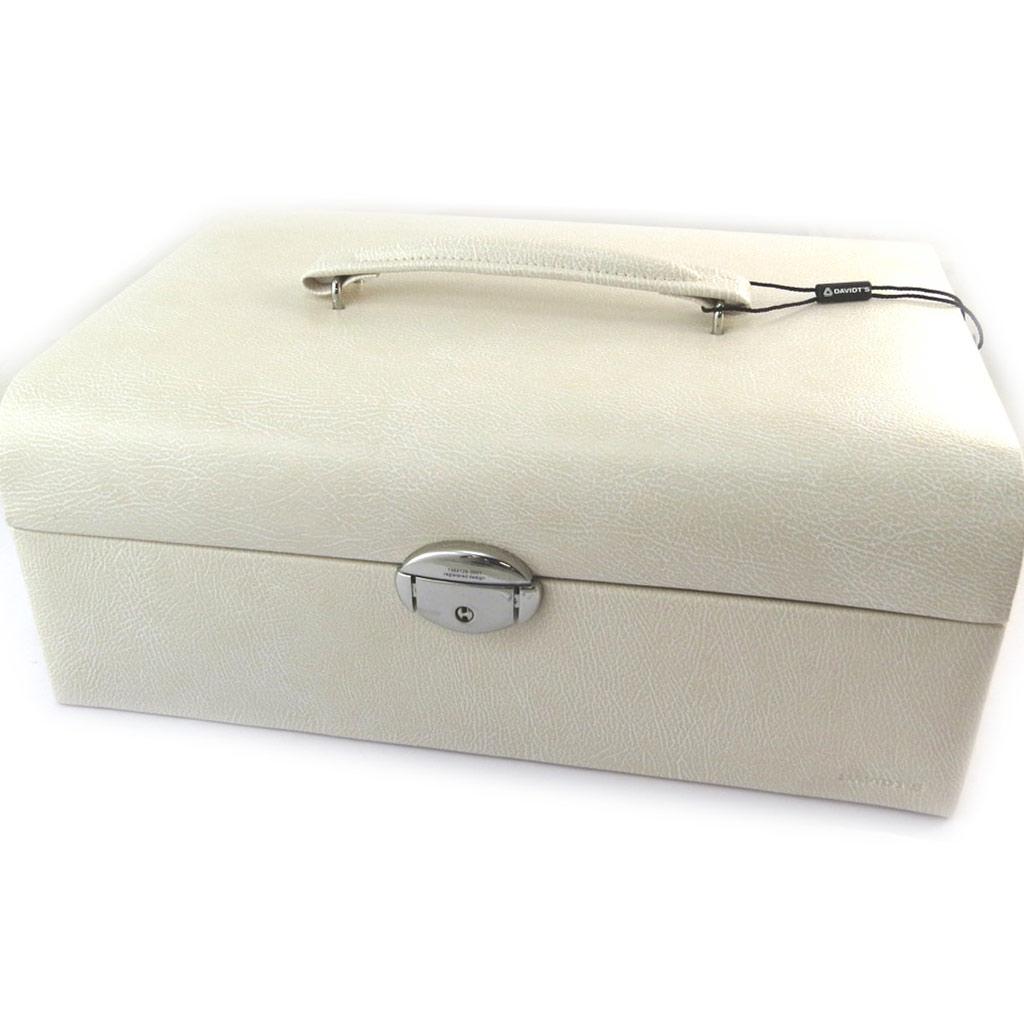 Davidt s [N4495] - Шкатулка  Клара  бежевая - 31x21x11. 5см бежевый