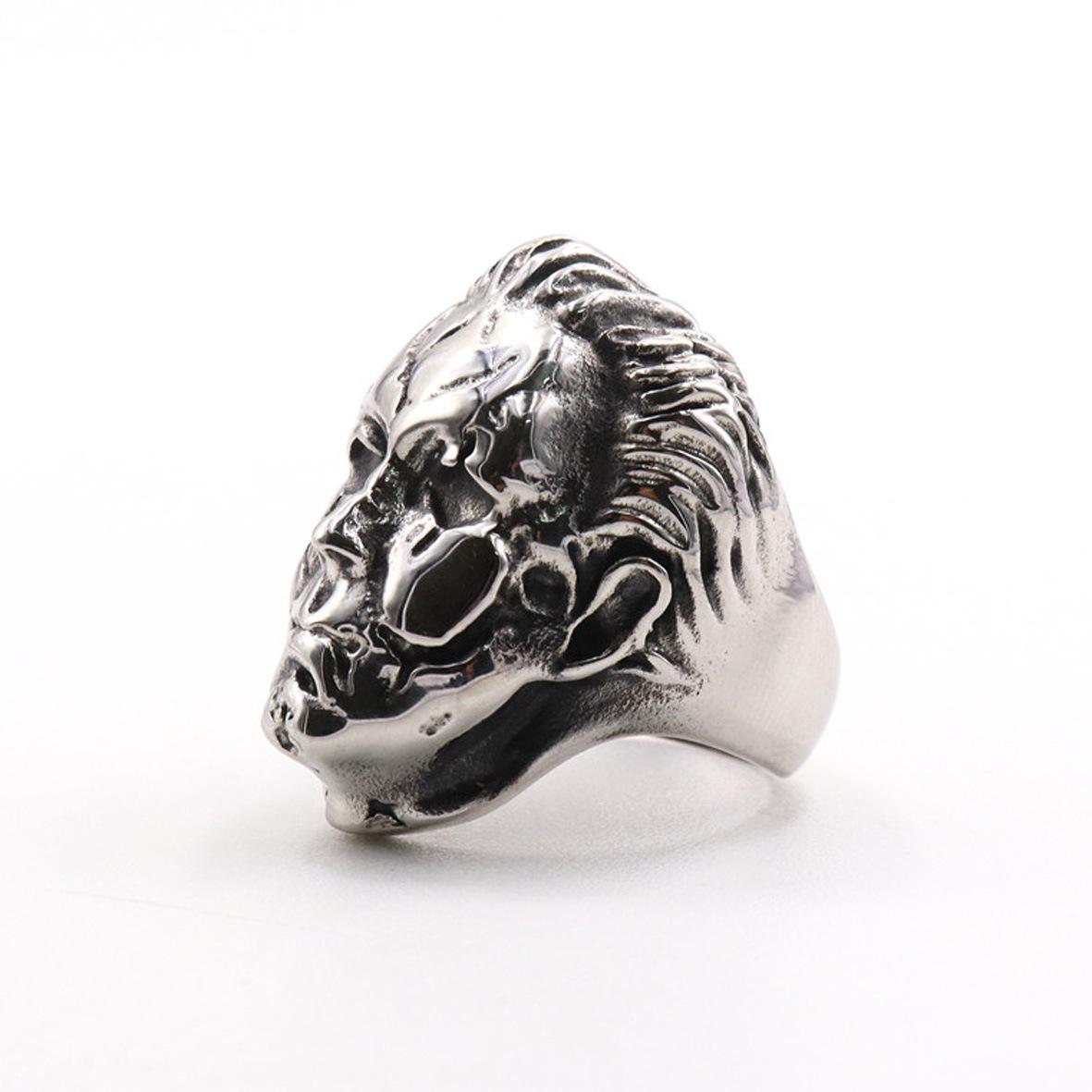 Серебряное кольцо S925, мужское ретро-кольцо с черепом, серия персонажей, кольцо с черепом Эйнштейна 7