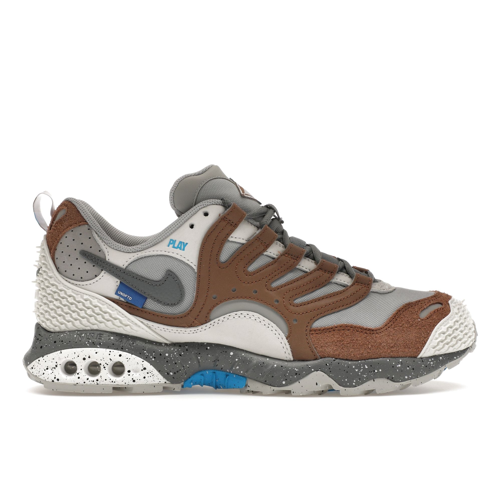 Nike Undefeated x Air Terra Humara Archaeo Коричневые кроссовки унисекс Дымчато-серые саммит-белые FN7546-200 36.5