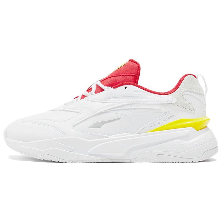Кроссовки Puma Scuderia Ferrari x RS-Fast White Rosso Corsa Мужские 306810-02 44