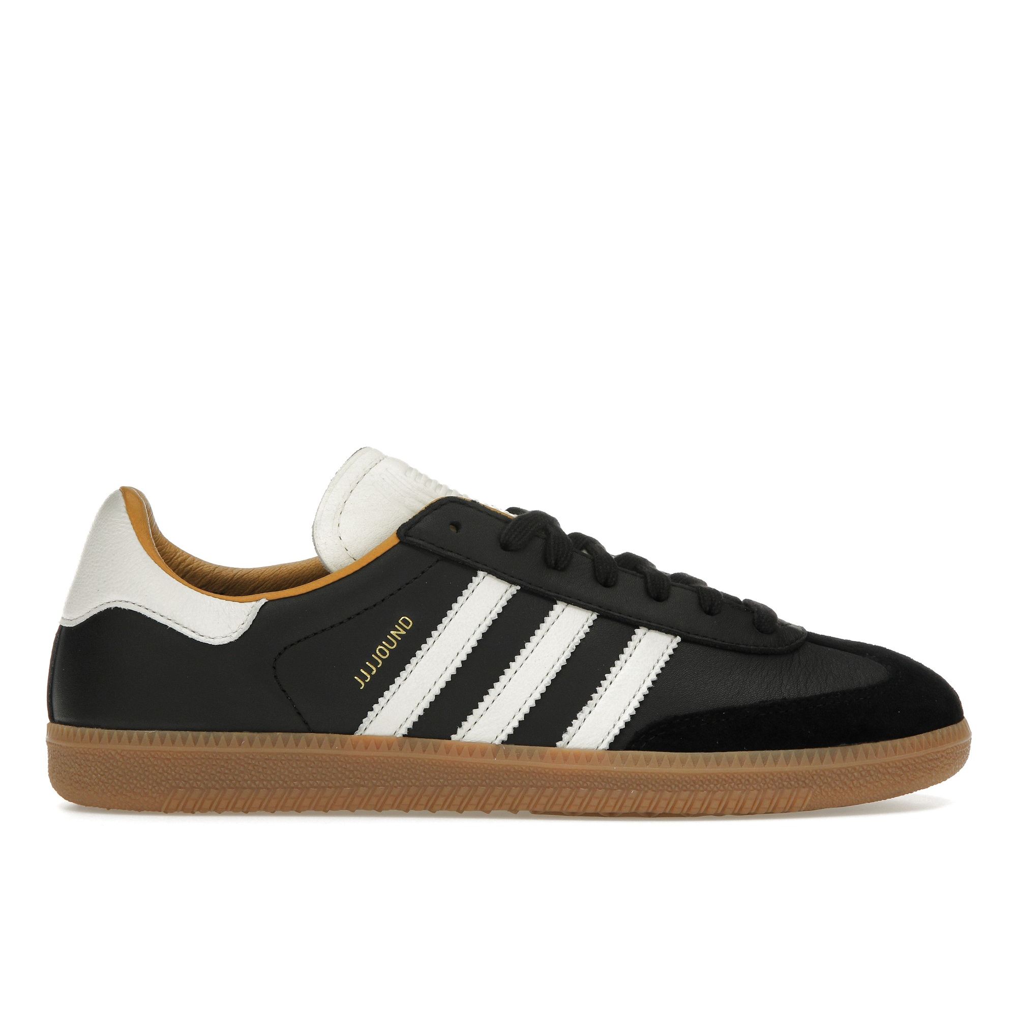 Adidas JJJJound x Samba OG Черные мужские кроссовки Core-Black Off-White Gum ID8707 36⅔