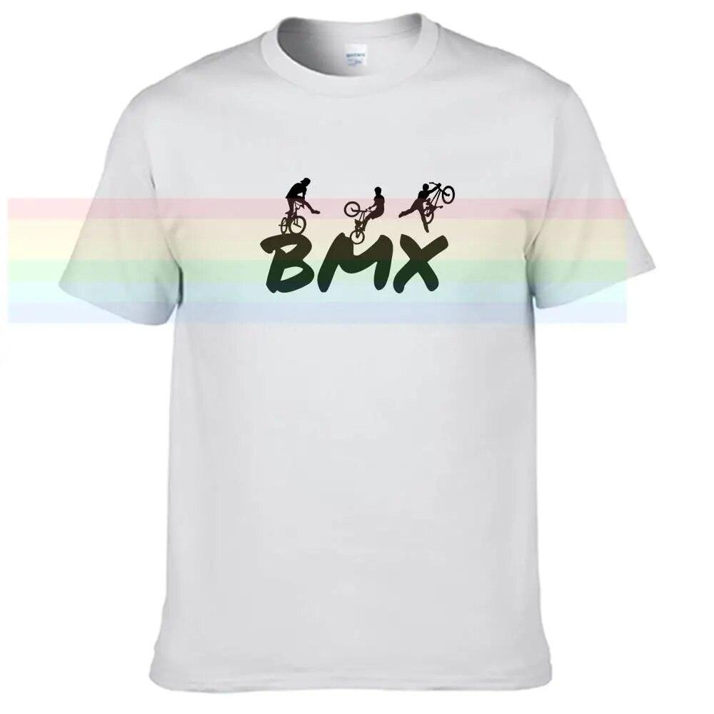 Футболка Bmx, футболка для горного велосипеда, MTB Lover, футболка для велосипеда, футболка с короткими рукавами на заказ, подарочная одежда для велосипедистов и байкеров N061 L
