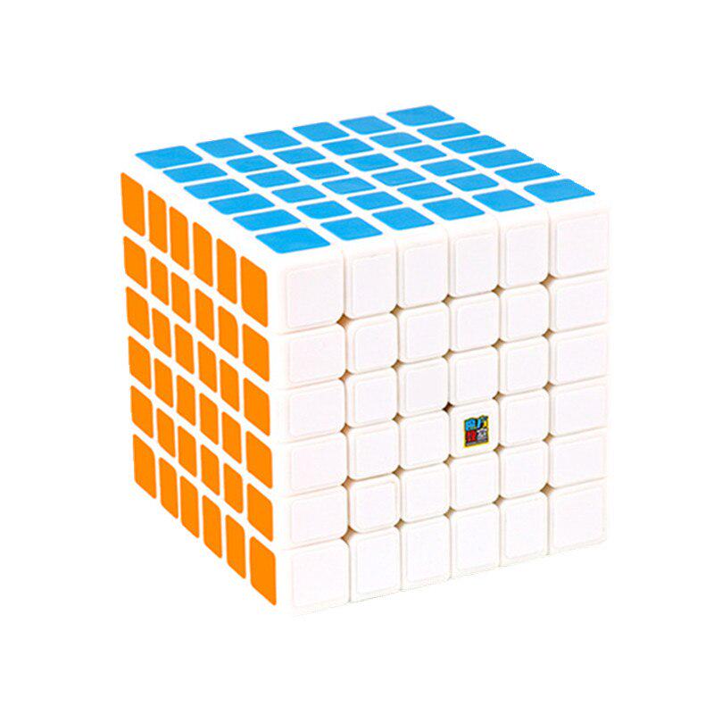 Пазлы и головоломки  Joom MF6 Cube Speed ​​6 слоев 68 мм кубики-головоломки для детей cubo Championship 6x6 EducationToy белый