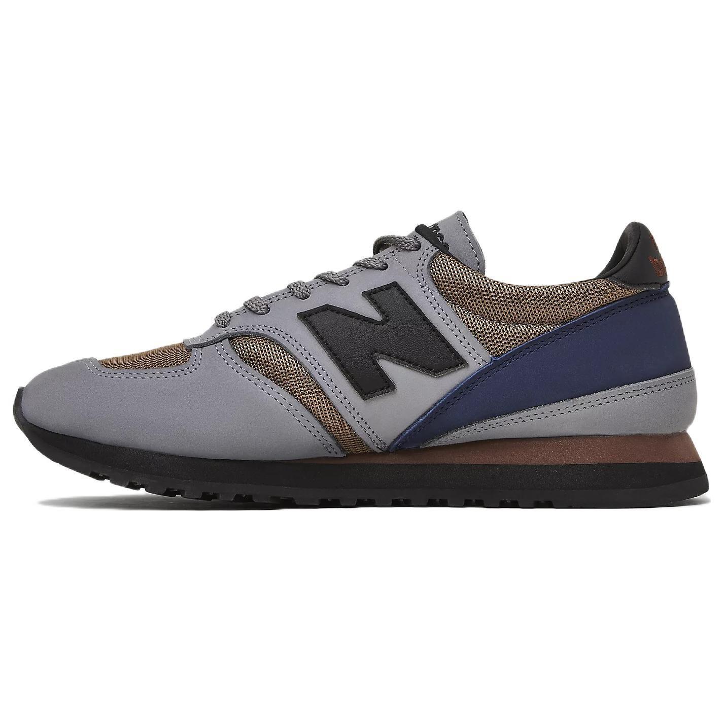 New Balance 730 Made in England Inverse Pack Мужские кроссовки Серый Темно-синий M730INV 42.5