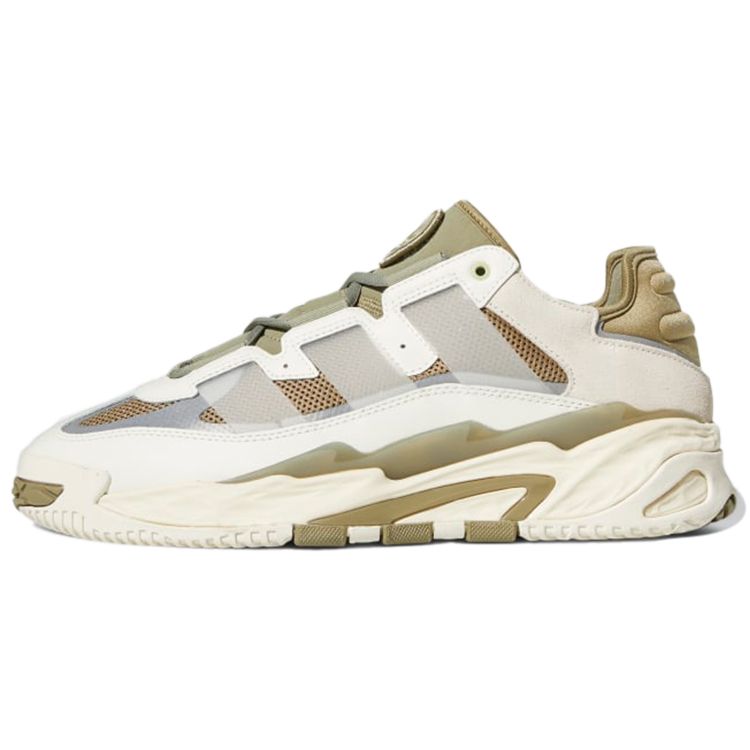 Кроссовки унисекс adidas Niteball Off White Orbit Green Magic-Lime GY8567 36