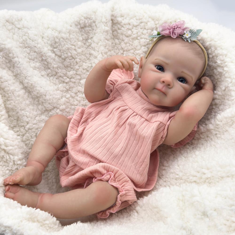 Красивые 18-дюймовые куклы Bettie Reborn Babies, силиконовые куклы всего тела, милые принцессы для девочек, детские игрушки, ручная работа, реалистичные куклы возрождения для детей, подарки full silicone girl