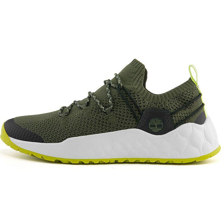 Кроссовки мужские Timberland Solar Wave Comfortable Durable Shock Absorbing Low Top, цвет Army-Green A2DEHW 41