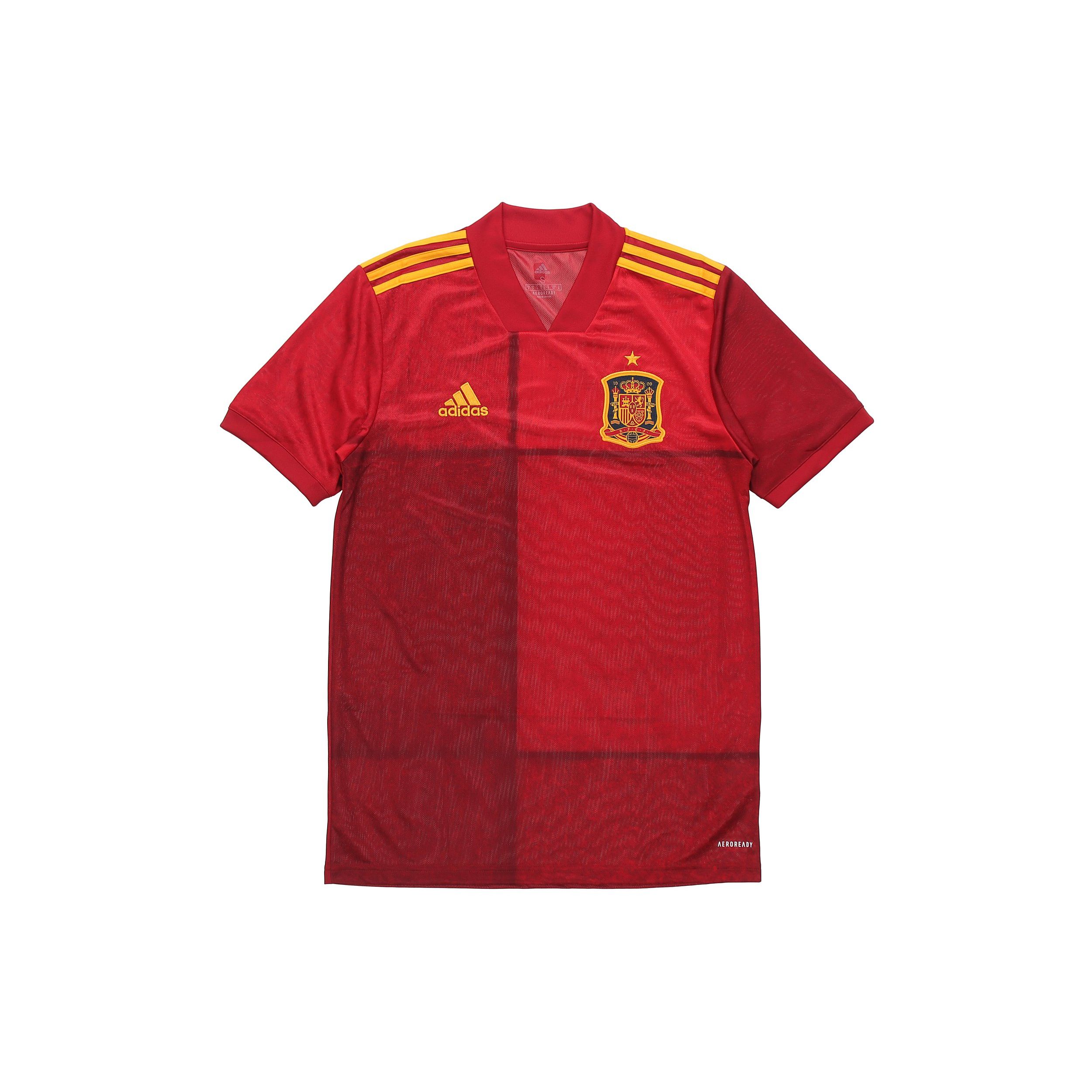 Поло Adidas 2020 European Cup Spain Home Fan Edition Футбольная футболка Мужские топы Красные FR8361 M