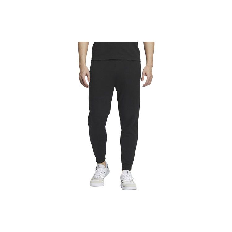 Adidas Neo сплошной цвет с вышивкой логотипа Jogger трикотажные брюки мужские брюки черные IK6019 S