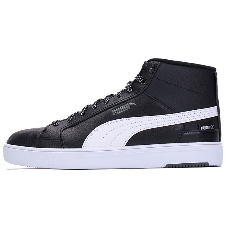 Кроссовки Puma Serve Pro Mid PURE-TEX Black White Unisex Dark-Shadow 382096-04 38.5