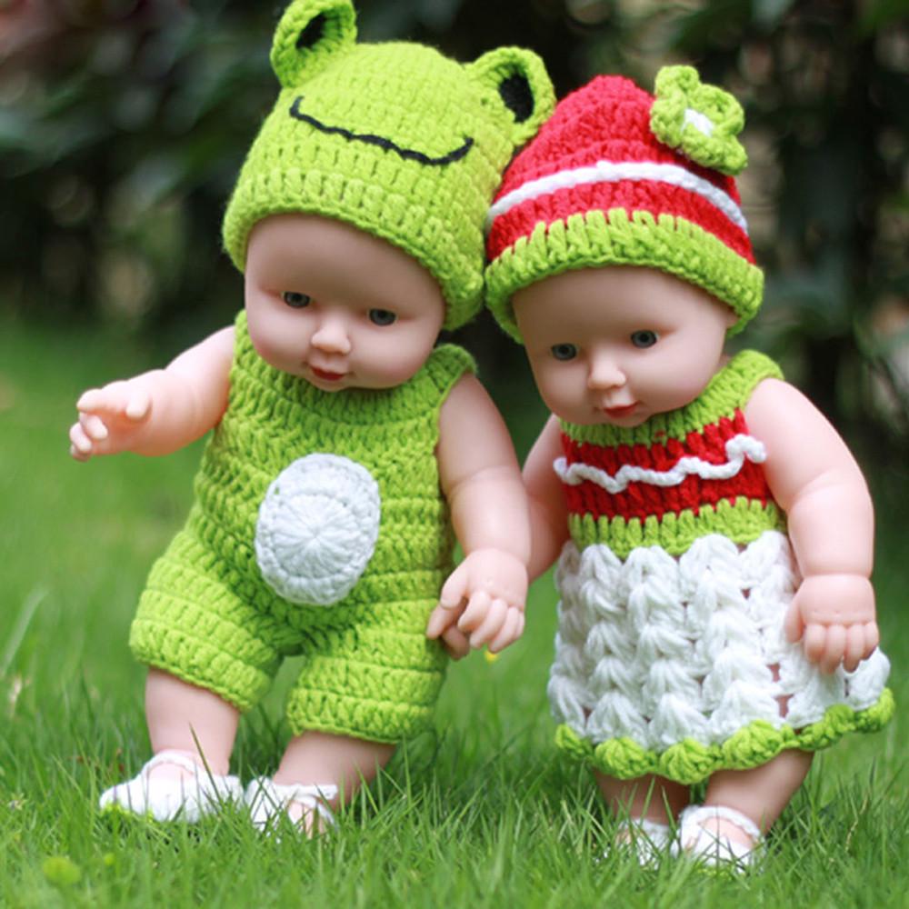 Кукла Reborn Baby Doll Мягкий виниловый силикон Реалистичные живые детские игрушки зелёный