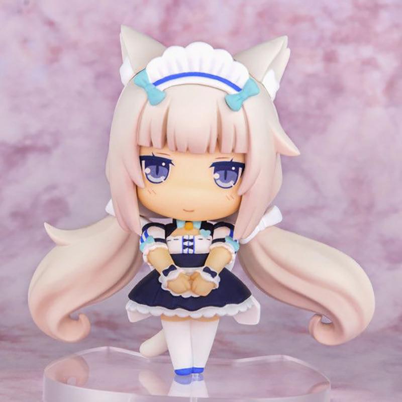 Q Posket Nekopara Chocola Vanilla ПВХ Фигурка Стенд Аниме Девушка Фигурка Японская Модель Игрушки Vanilla