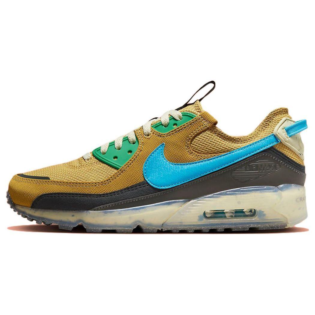 Мужские кроссовки Nike Air Max Terrascape 90 Wheat Gold Blue Lightning Коричневые стадионно-зеленые алебастровые DQ3987-700 41