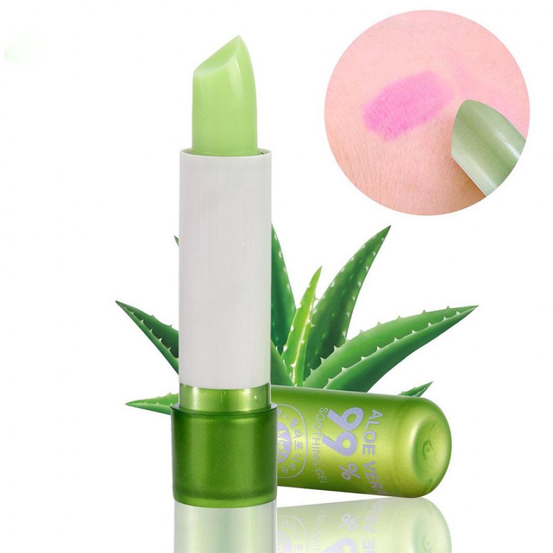 Губная помада Orion Aloe Vera, меняющая цвет, долговечная увлажняющая косметика для макияжа