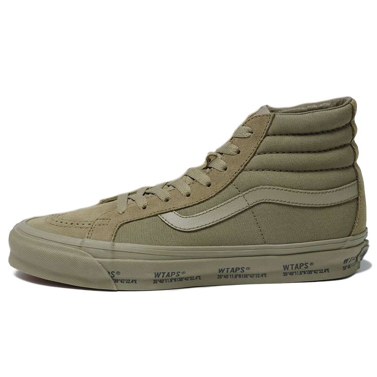 Vans Кроссовки унисекс WTAPS x OG Sk8-Hi LX Olive Drab Зеленые Черные VN0A4BVBCX6 41
