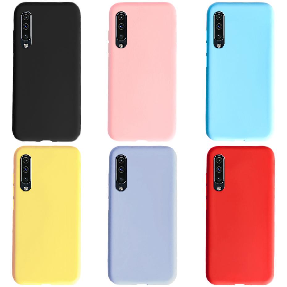 Чехлы Weeten для Samsung A30S A50 A50S (2019) Матовая сумка для телефона с полным покрытием 6,4 дюйма For Samsung A50S 6.4” светло-фиолетовый