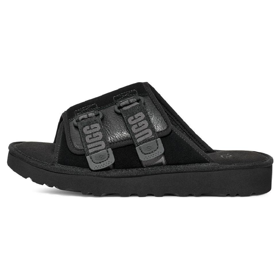 UGG Кроссовки мужские Goldencoast Strap Slide черные 1142730-BLK 40