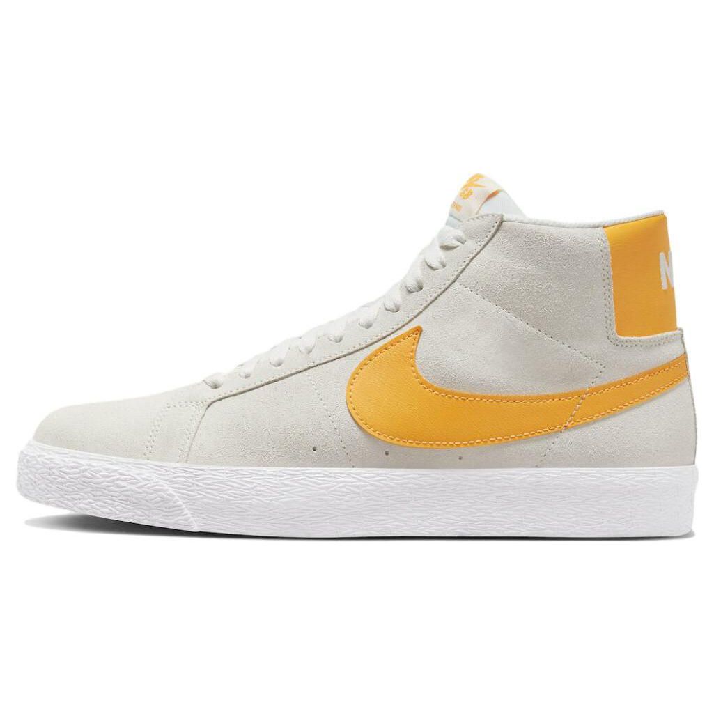 Кроссовки унисекс Nike Zoom Blazer Mid SB Laser Orange Cream Summit-White White 864349-110 41