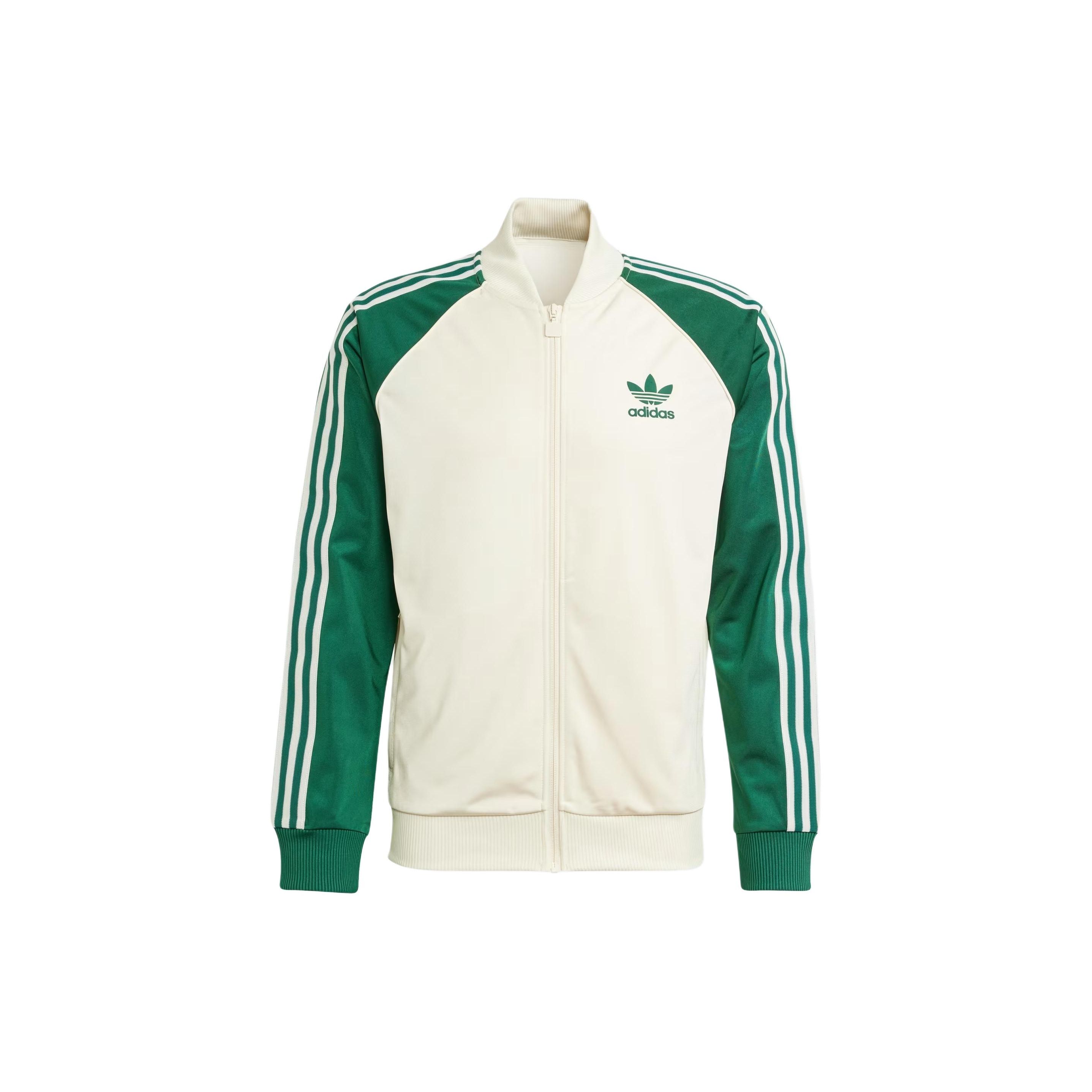 Мужская куртка Adidas Originals Sst Track Top зеленая IS1403 XS