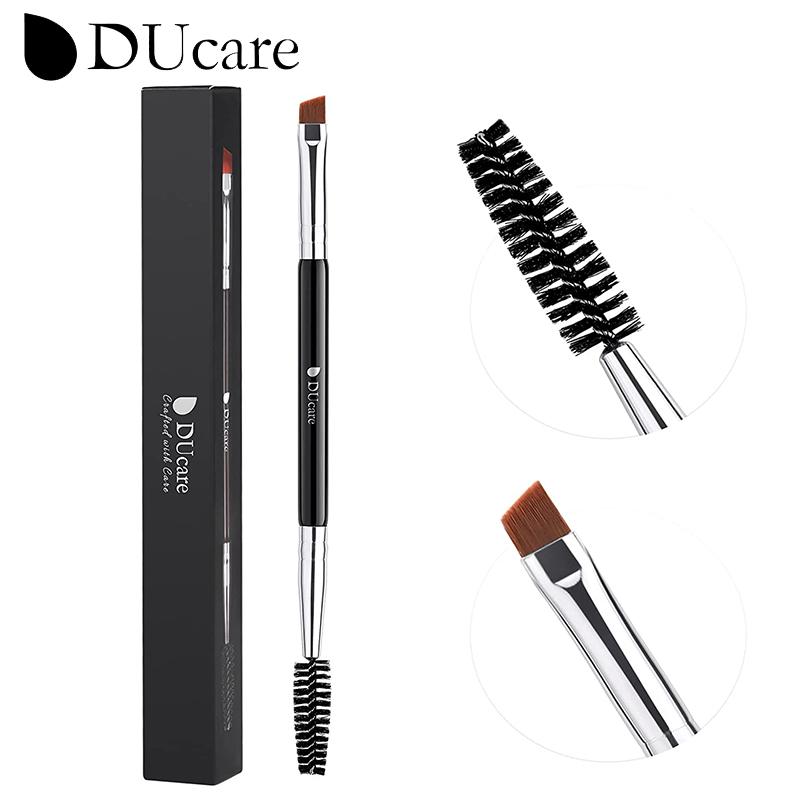 DUcare 3 шт., кисть для ресниц и бровей, кисть с двойной головкой 2 в 1, профессиональная косметика, инструменты для красоты, расческа для бровей, кисти для макияжа 1 pcs