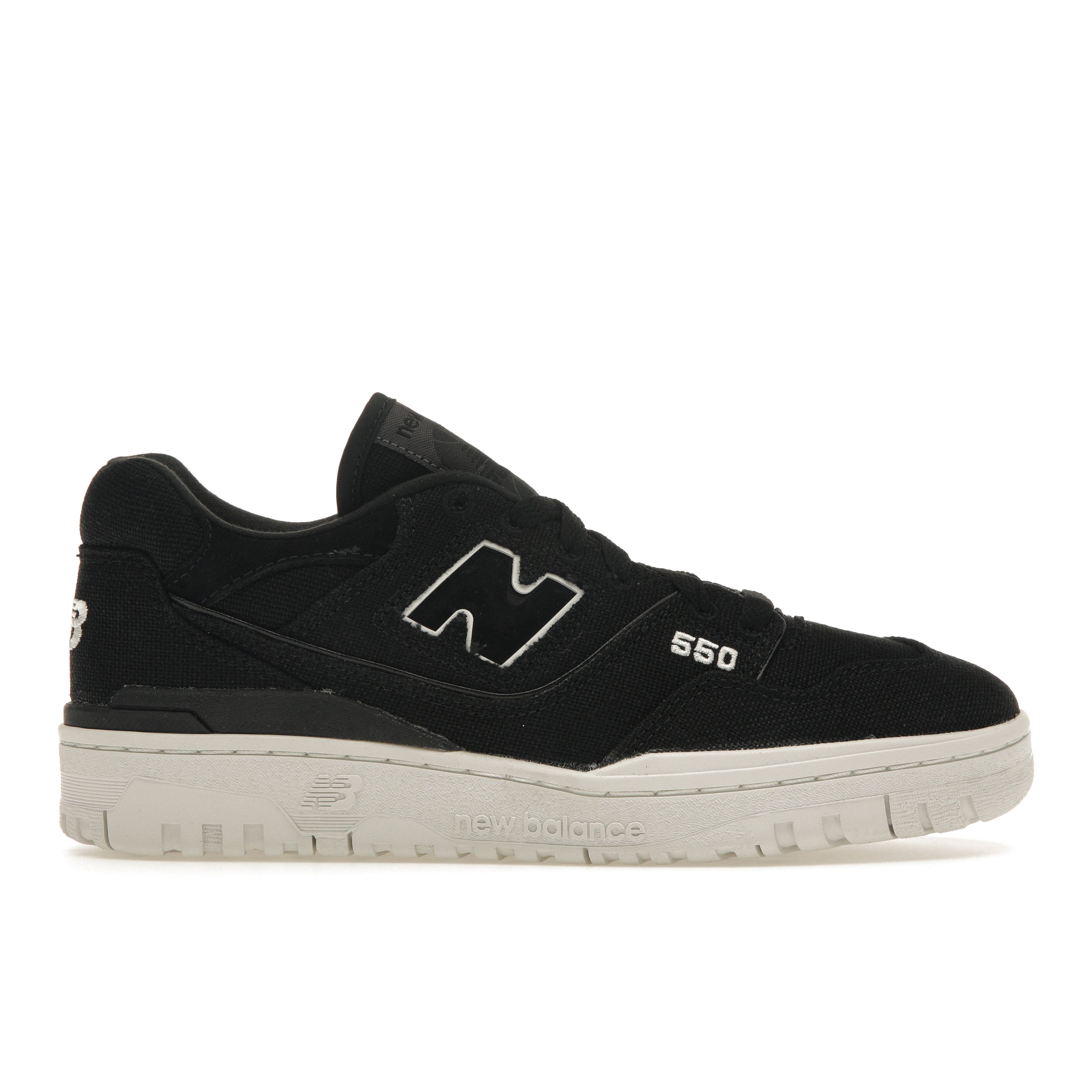 New Balance 550 Hemp Pack - Черные кроссовки унисекс, белые BB550MDB 40