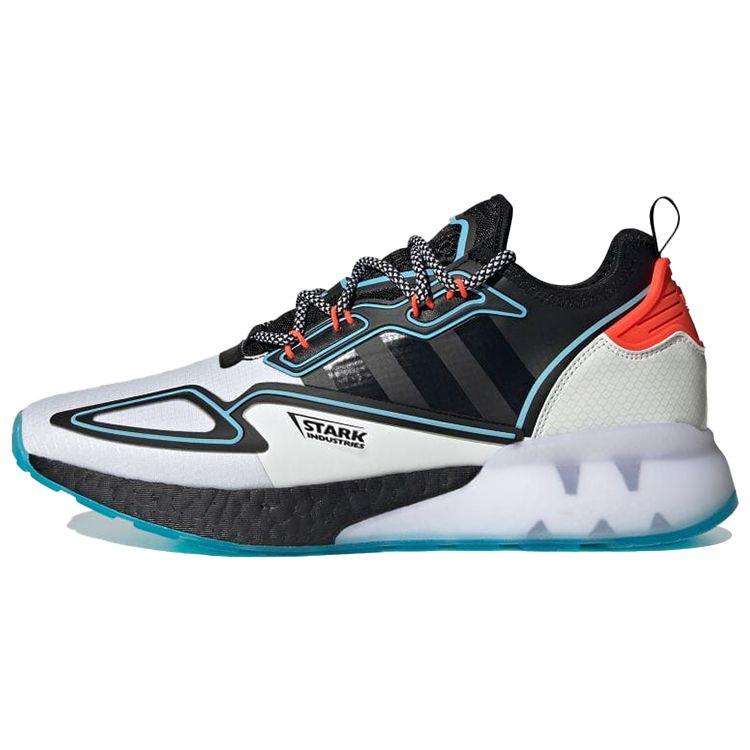 Adidas Marvel x ZX 2K Boost Stark Industries — белые кроссовки унисекс H02561 37⅓