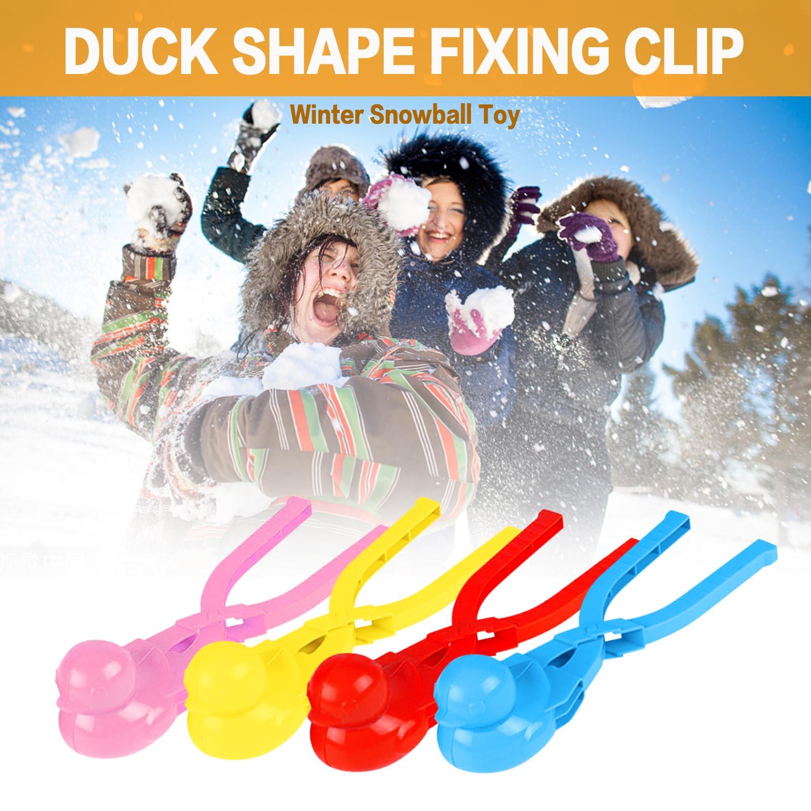Sagit Snow Snowball Maker Clip Maker Инструмент для снега и песка в форме зимних детей 4 шт. One Size синий