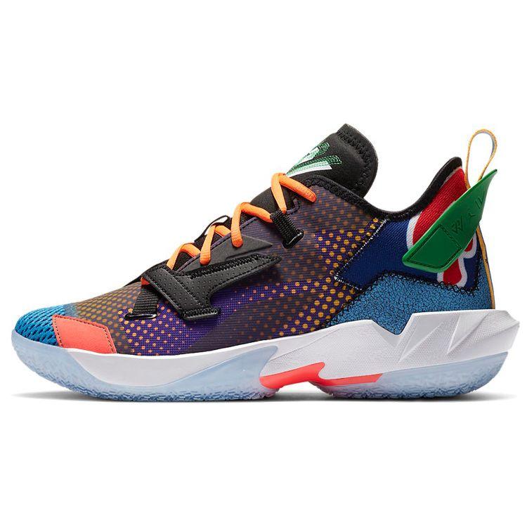 Кроссовки унисекс Air JordanWhy Not Zer0.4 PF Upbringing, разноцветные, белые, DD1134-103 38