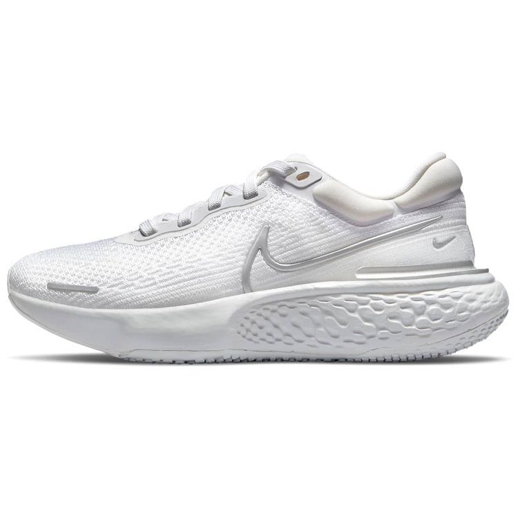 Женские кроссовки Nike ZoomX Invincible Run Flyknit White Metallic Silver Pure-Platinum CT2229-101 35.5