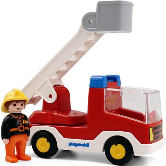 Playmobil 1.2.3 Лестница Пожарная машина 6967, популярные игрушки в Корее