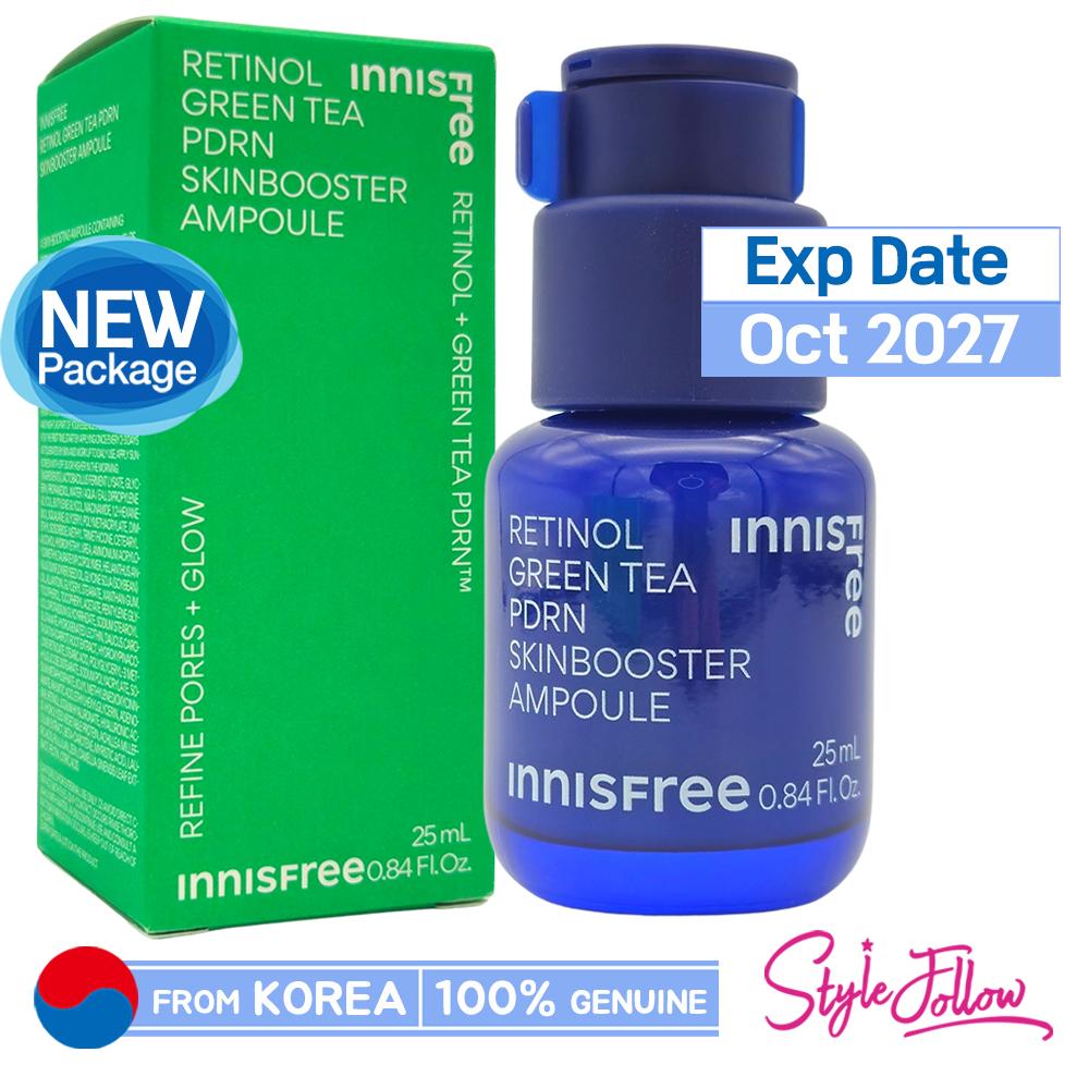 [INNISFREE] Ампула с ретинолом и зеленым чаем PDRN Skinbooster 25 мл (1pc) 25ml