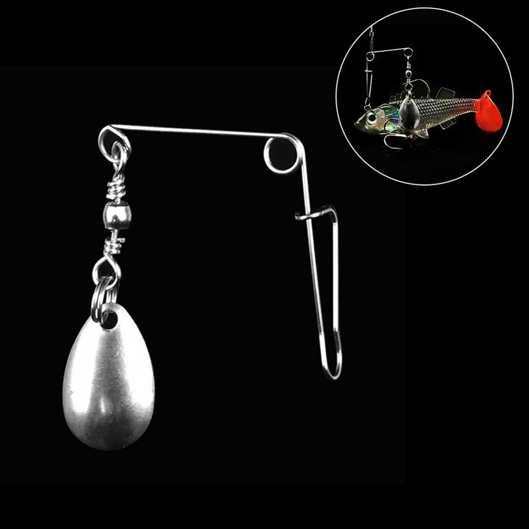 Нержавеющая сталь Spinnerbait Blade Lures Rigs рыболовные ложки Балансировочный кронштейн