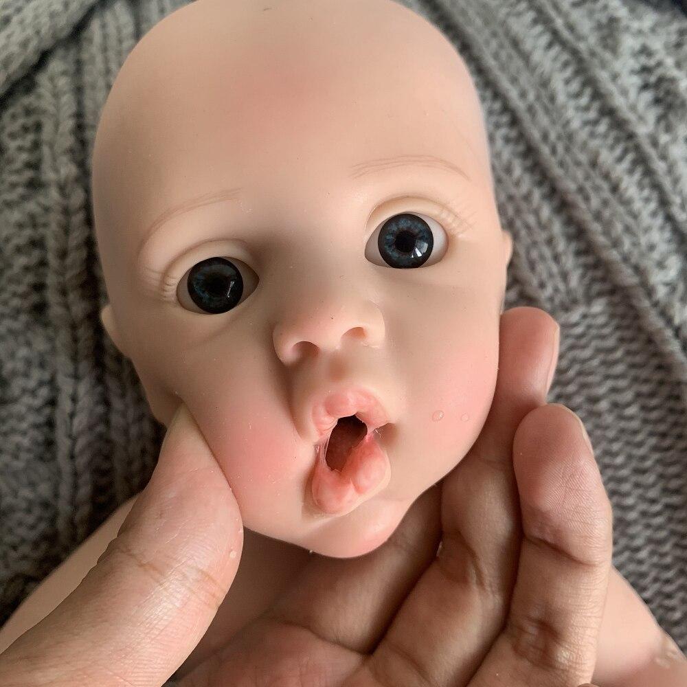 BZDOLL твердый силикон всего тела, очень мягкий, реалистичный, 35 см, кукла реборн для мальчиков, живая кукла для новорожденных, подарки на день рождения, можно пить воду, мочиться Finished Doll