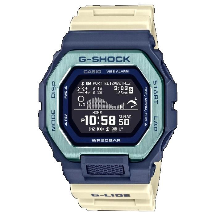 CASIO G-Shock GBX-100TT Series Bluetooth Фазы Луны Приливы Восход Мировое время GBX-100TT-2